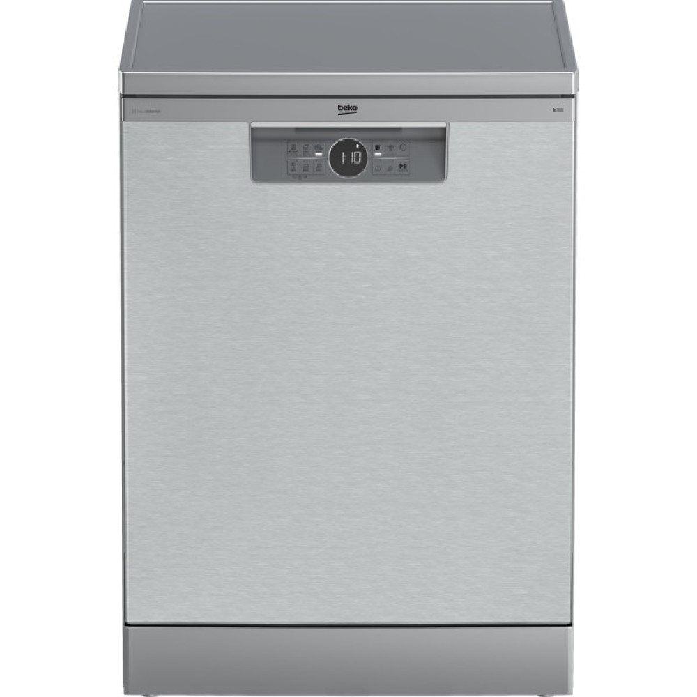 Посудомийна машина Beko, 15компл., D, 60см, дисплей, 3й кошик,  нерж