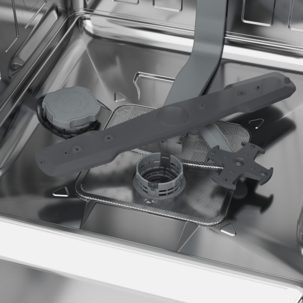 Посудомийна машина Beko, 15компл., D, 60см, дисплей, 3й кошик,  нерж