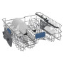 Посудомийна машина Beko, 15компл., D, 60см, дисплей, 3й кошик,  нерж