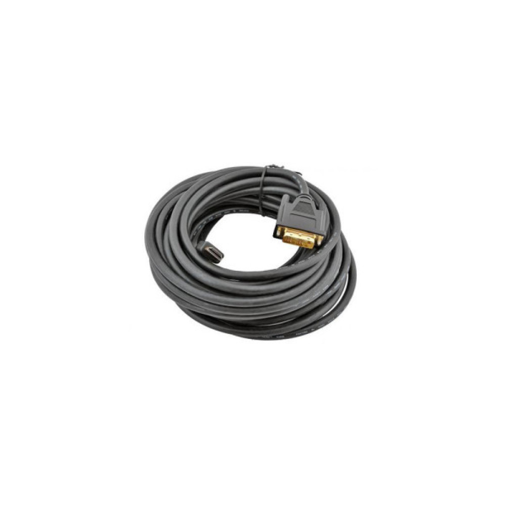 Кабель мультимедійний HDMI M to DVI M 4.5m 18+1pin Cablexpert (CC-HDMI-DVI-15)