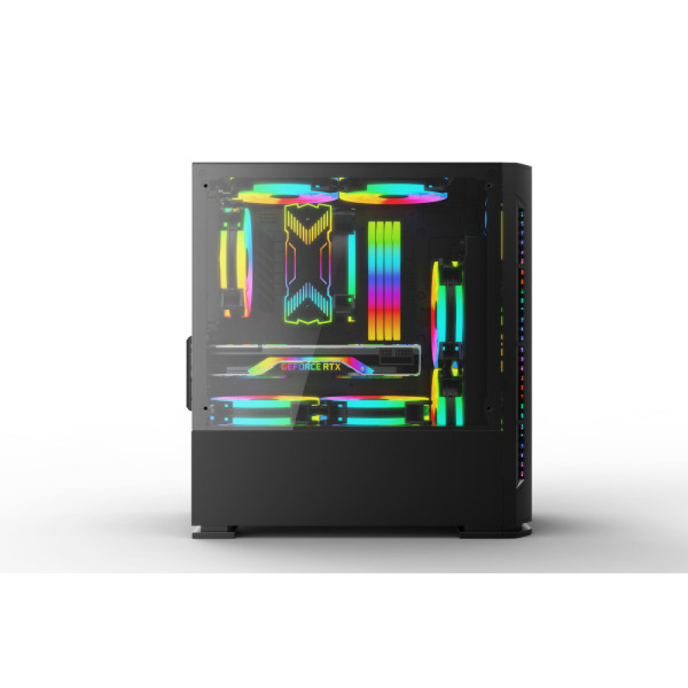 Комп’ютер персональний 2E Complex Gaming AMD R5-3600, 16Gb, F480GB+1TB, NVD3060-12, B450, GB700, 650W, FreeDos