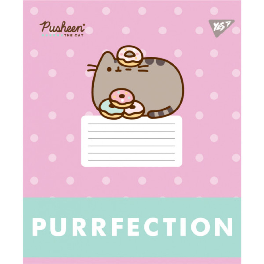Зошит Yes Pusheen Candy А5 12 аркушів лінія (767598)