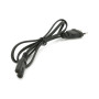 Кабель живлення C7 0.8m 0.5mm2 black Voltronic (PC-184CEE7/16-C7-CCA-1,0) Кабель живлення C7 0.8m 0.5mm2 black Voltronic (PC-184CEE7/16-C7-CCA-1,0)