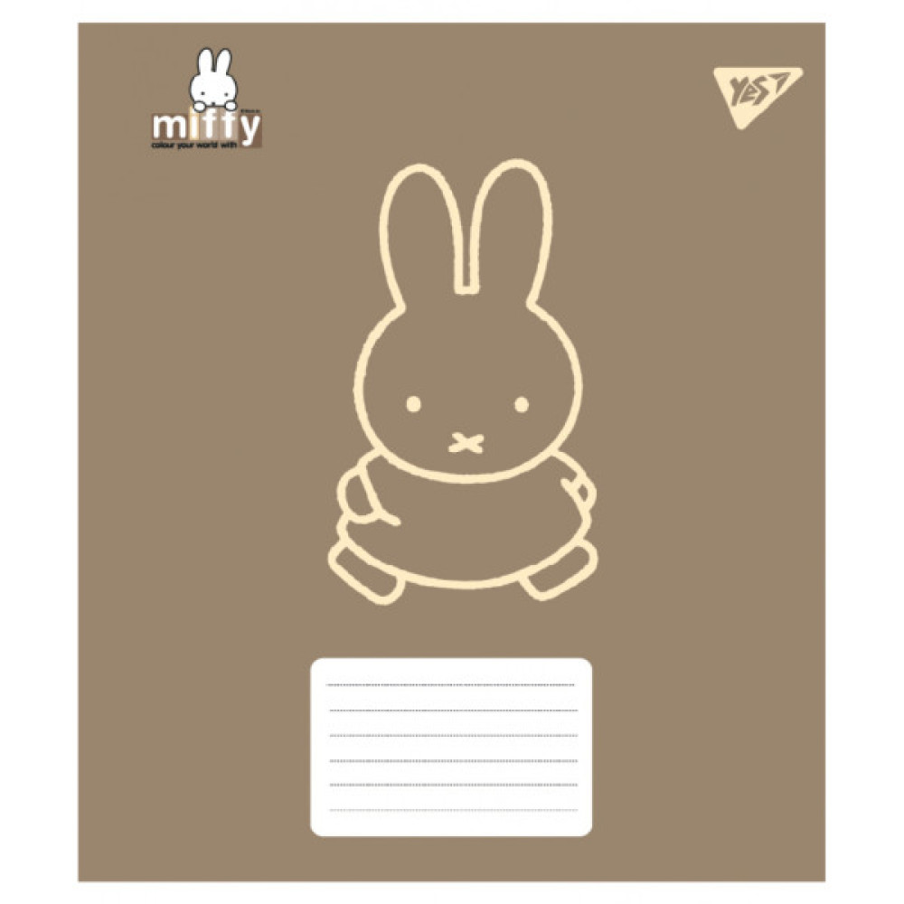 Зошит Yes Miffy Bunny А5 24 аркушів лінія (767623) Зошит Yes Miffy Bunny А5 24 аркушів лінія (767623)