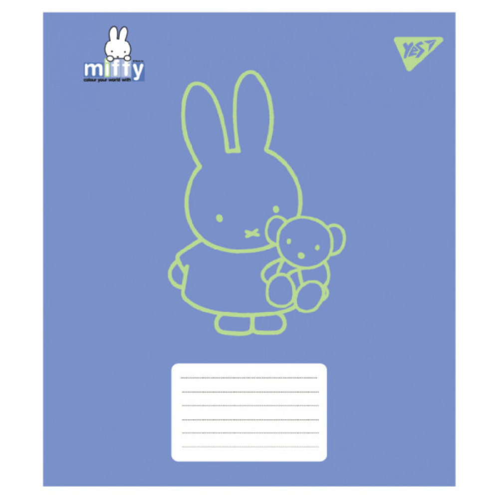 Зошит Yes Miffy Bunny А5 24 аркушів лінія (767623) Зошит Yes Miffy Bunny А5 24 аркушів лінія (767623)