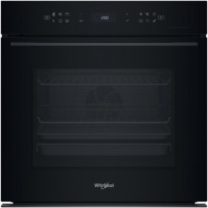 Духова шафа Whirlpool електрична, 73л, A+, дисплей, конвекція, піроліз, телескопічні напрямні, чорний