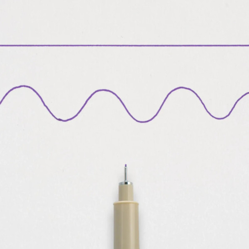 Лайнер Sakura Pigma Micron (0.1) 0,25 мм Фіолетовий (084511306332)