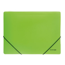 Папка на резинках Economix А4 фактура "помаранч", салатова (E31633-13)