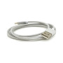 Дата кабель USB 2.0 to Lightning 1.0m 2A magnetic nylon silver Voltronic (YT-MCFB-L/S/13190/09165)