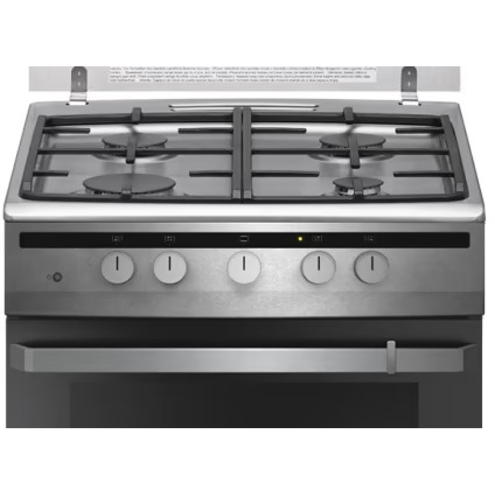 Плита Hansa газова, 56л, 60x60см, чавун, нерж