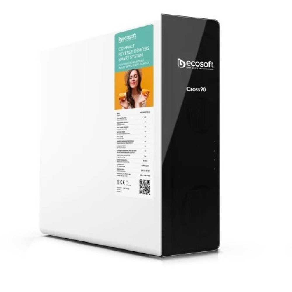 Фільтр зворотного осмосу Ecosoft Cross90, мембрана 600gpd
