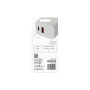 Зарядний пристрій EMOS V02G20 1xUSB-A + 1xUSB-C PD20W GaN (V02G20)