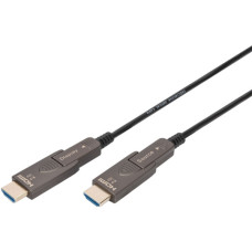 Кабель мультимедійний HDMI M to HDMI M 10.0m 4K AOC Digitus (AK-330127-100-S)