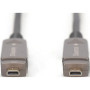 Кабель мультимедійний HDMI M to HDMI M 10.0m 4K AOC Digitus (AK-330127-100-S)