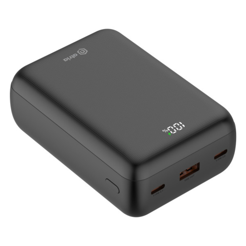 Батарея універсальна Atria 30000mAh, PD/22.5W, QC/3.0 (WPD-P93)