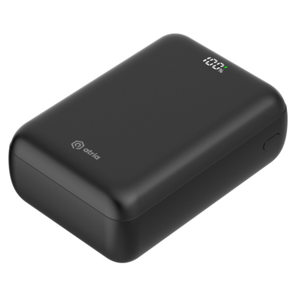 Батарея універсальна Atria 30000mAh, PD/22.5W, QC/3.0 (WPD-P93)