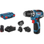 Шурупокрут-дриль акумуляторний Bosch Professional GSR 12V-35 FC 18В 2х3.0А·год 20·350Нм 0·1750об·хв кейс L-Boxx 2.1кг