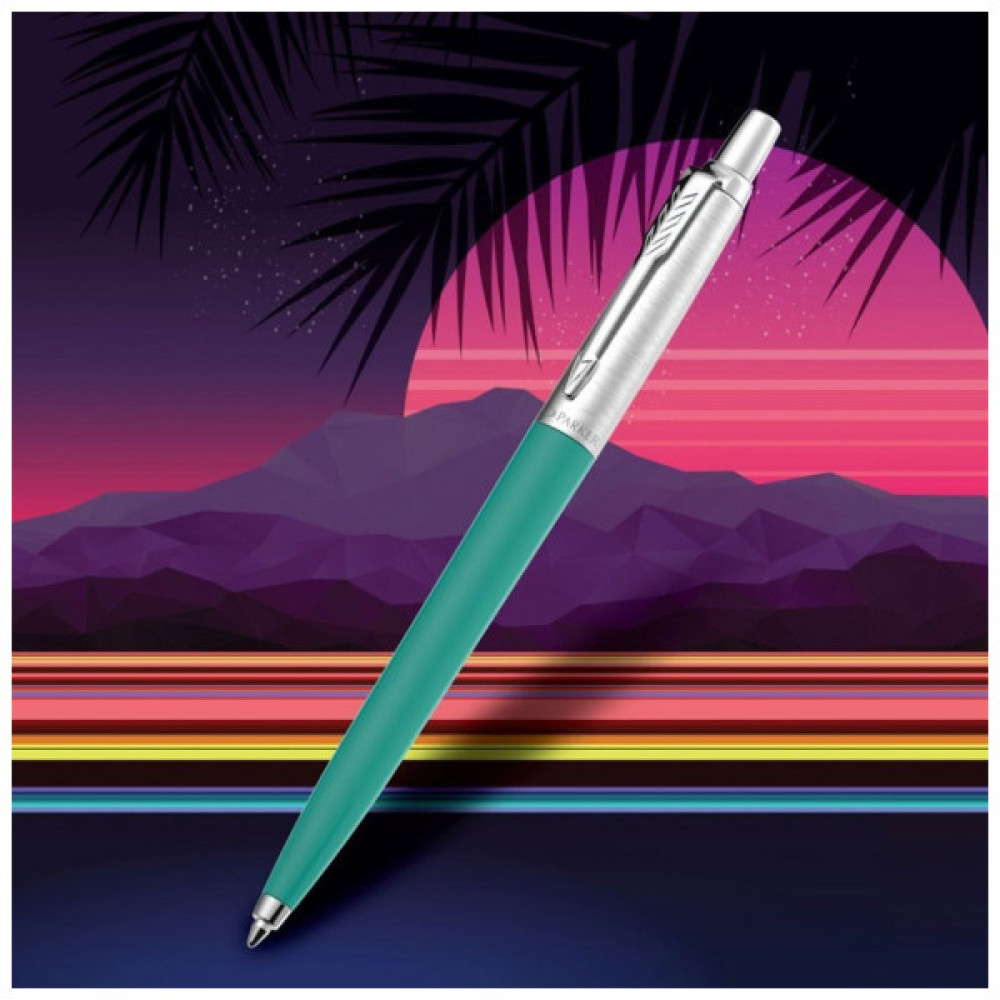 Ручка кулькова Parker JOTTER 17 Originals 80s Caribbean Green CT BP + Apple Green CT BP блістер (15 996_3534_2291)