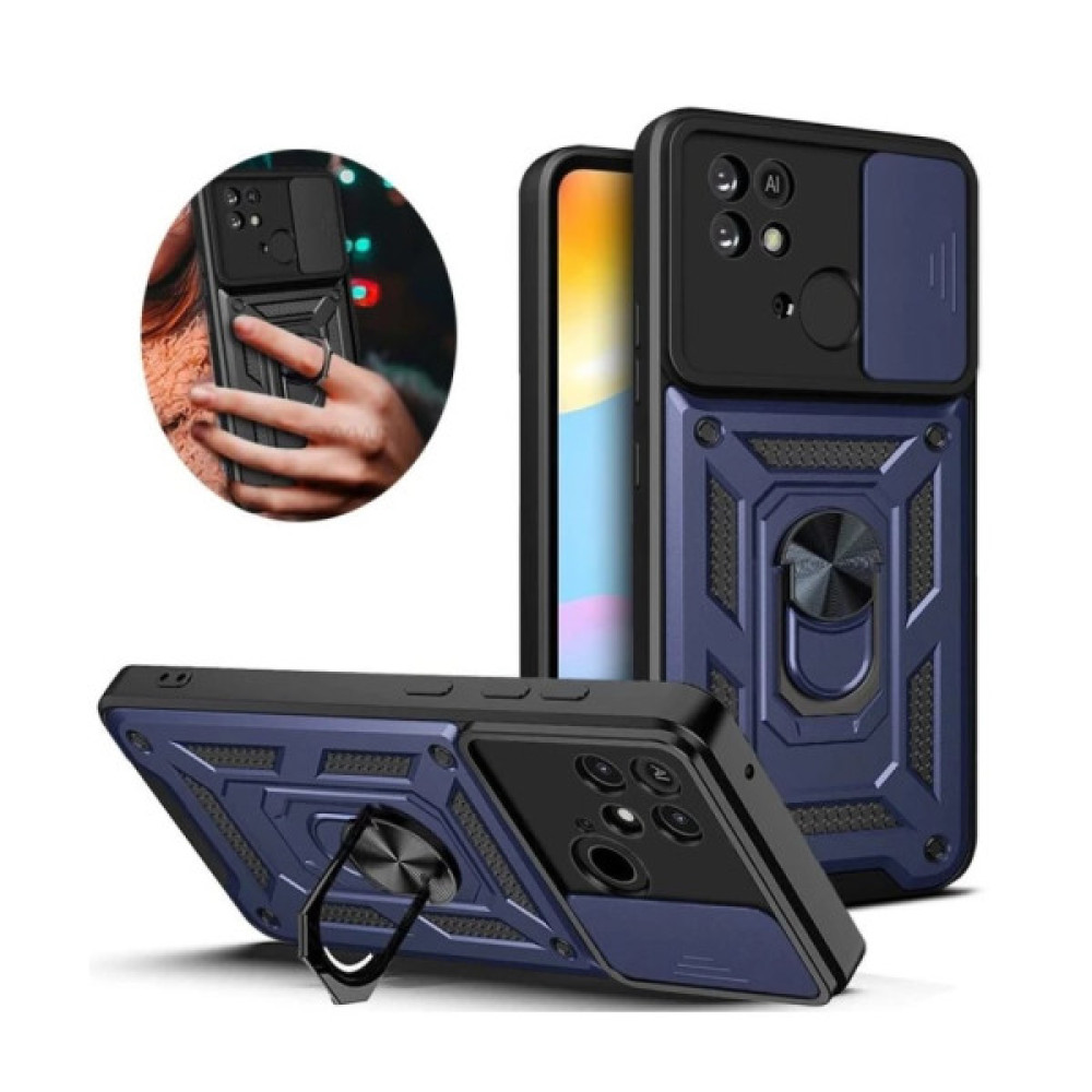 Чохол до мобільного телефона BeCover Military Xiaomi Redmi 10C Blue (707426) Чохол до мобільного телефона BeCover Military Xiaomi Redmi 10C Blue (707426)