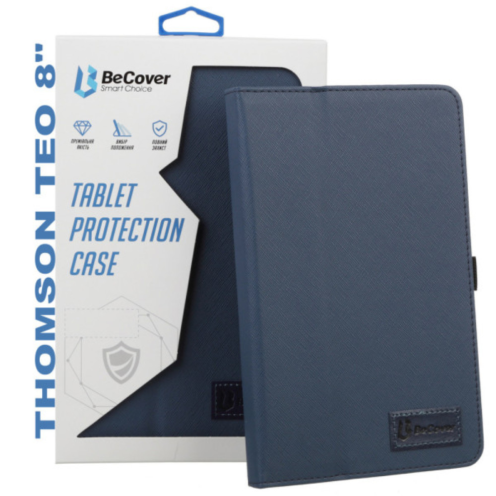 Чохол до планшета BeCover Slimbook Thomson TEO 8" Deep Blue (710131) Чохол до планшета BeCover Slimbook Thomson TEO 8" Deep Blue (710131)