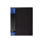 Папка з файлами Economix А4 з 40 файлами, чорна (E30604-01)