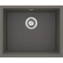 Мийка кухонна Deante Corda, граніт, квадрат, без крила, 550х460х204мм, чаша - 1, вбудована, антрацит