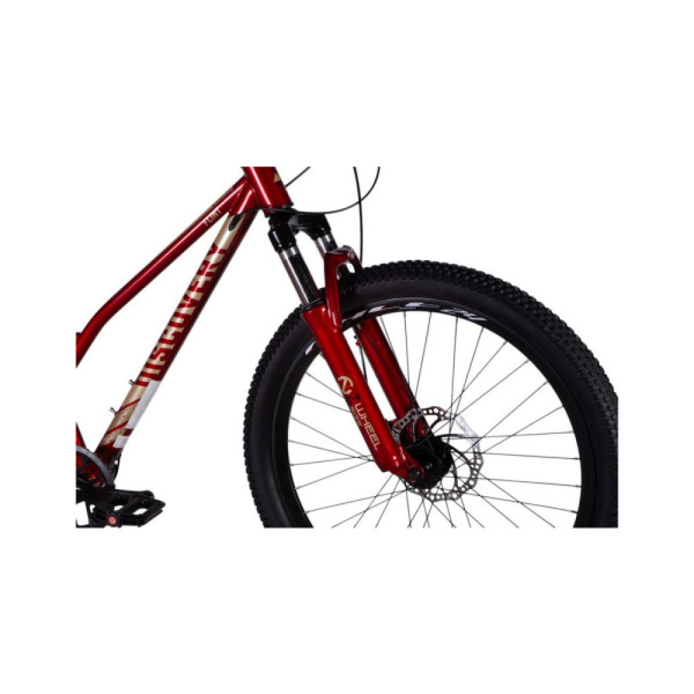 Велосипед Discovery 24" FLINT DD рама-12" ST 2025 червоний (OPS-DIS-24-362)
