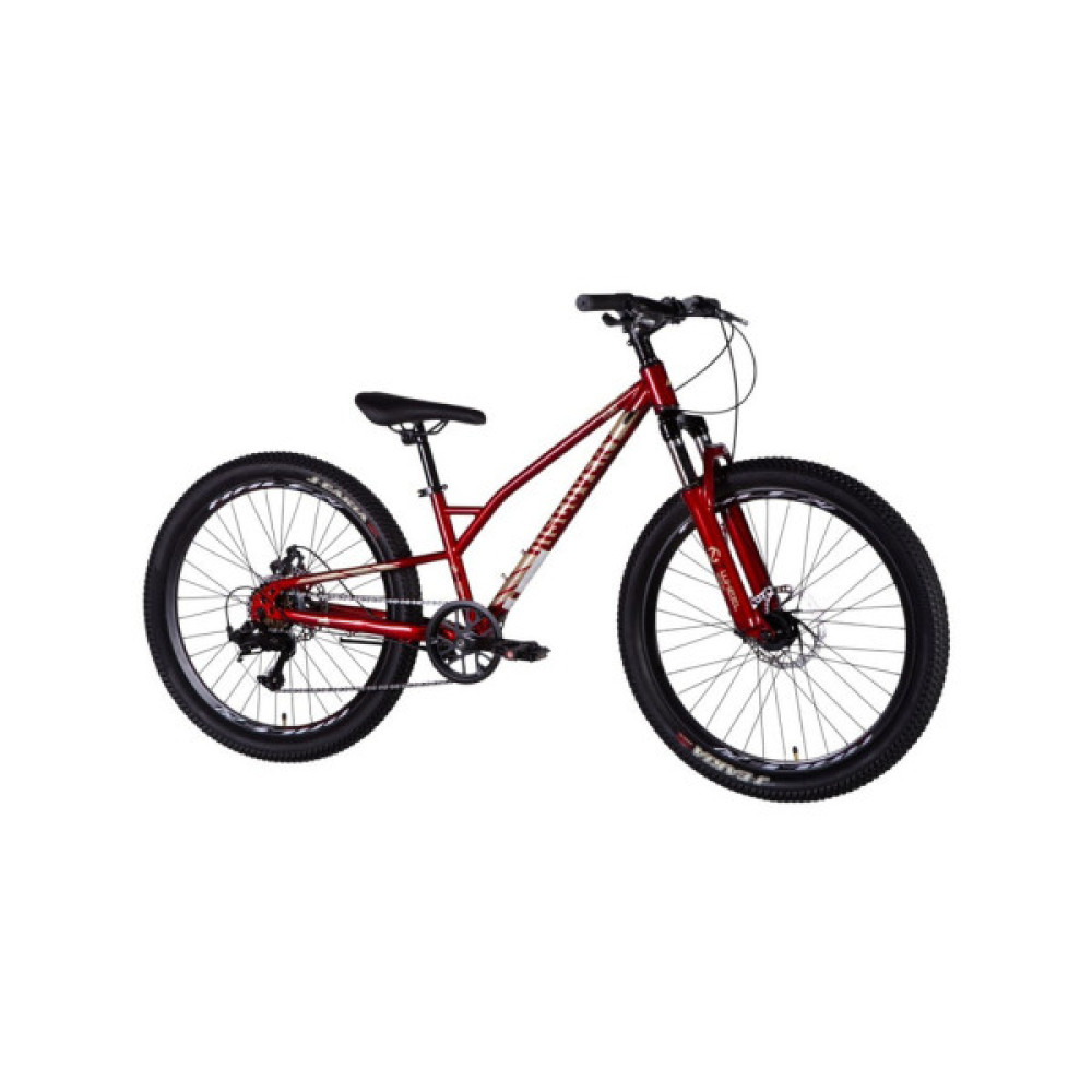 Велосипед Discovery 24" FLINT DD рама-12" ST 2025 червоний (OPS-DIS-24-362)