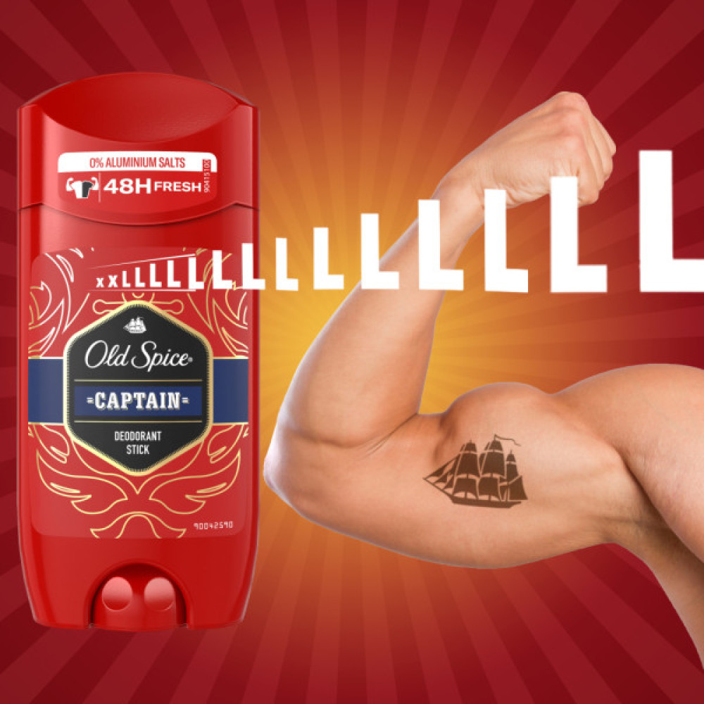 Дезодорант Old Spice Captain 85 мл (8006540319574/8700216879866)