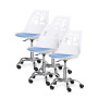 Дитяче крісло Evo-kids Indigo 4 шт White / Blue (H-232 W/BL- X4) Дитяче крісло Evo-kids Indigo 4 шт White / Blue (H-232 W/BL- X4)