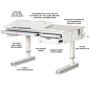 Парта Mealux Montreal 2 WG Lite (BD-670-2 WG Lite) Парта Mealux Montreal 2 WG Lite (BD-670-2 WG Lite)