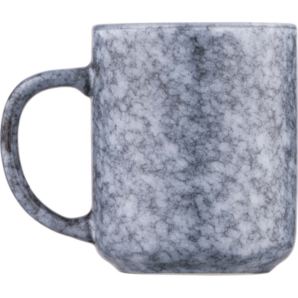 Чашка Ardesto Loreto, 390мл, порцеляна, сірий (AR1039LG)