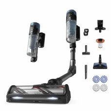 Пилосос Rowenta безпровідний X-Force Flex 14.80 Animal Aqua, 240Вт, вологе прибирання, конт пил -0.65л, автон. робота до 90хв, HEF system 99,9%, чорно-синій