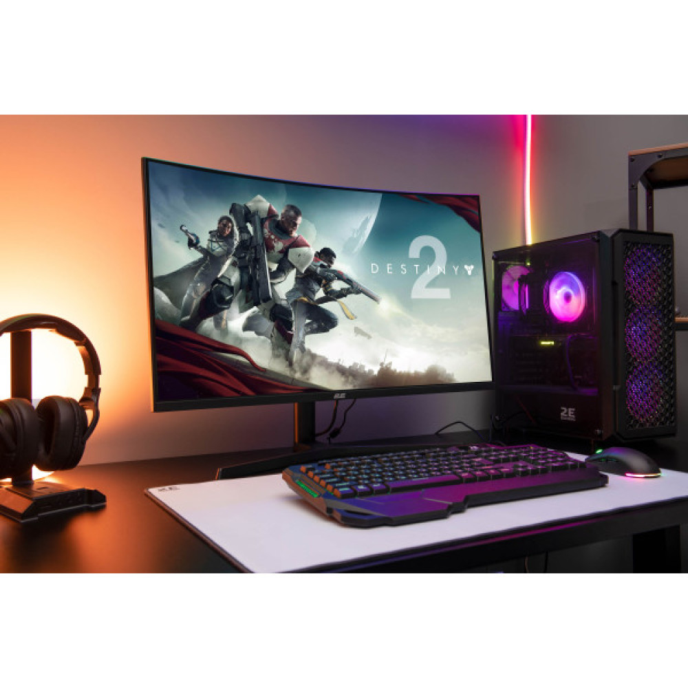 Монітор 2E GAMING 31.5" G3223B 2xHDMI, DP, VA, 2560x1440, 165Hz, 1ms, CURVED, FreeSync, HAS