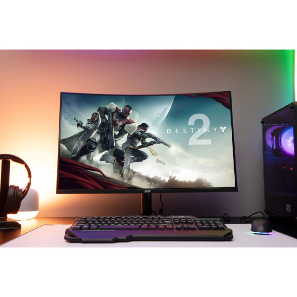Монітор 2E GAMING 31.5" G3223B 2xHDMI, DP, VA, 2560x1440, 165Hz, 1ms, CURVED, FreeSync, HAS