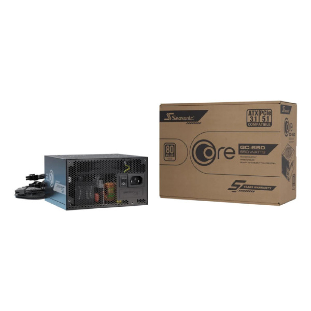 Блок живлення Seasonic 650W (CORE GC-650 ATX31)