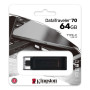 USB флеш накопичувач Kingston 64GB DataTraveler 70 USB 3.2 / Type-C (DT70/64GB) USB флеш накопичувач Kingston 64GB DataTraveler 70 USB 3.2 / Type-C (DT70/64GB)