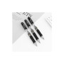 Ручка гелева Baoke Elite автоматична з грипом 0,7 мм чорна (PEN-BAO-PC1910-B)