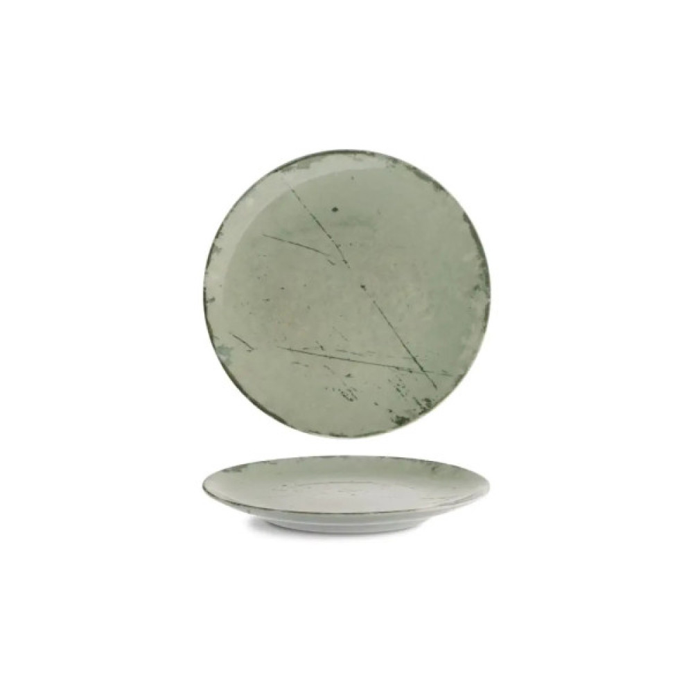 Тарілка G.Benedikt Isabelle кругла 27 см Stone Green (ISC2127-K0010)