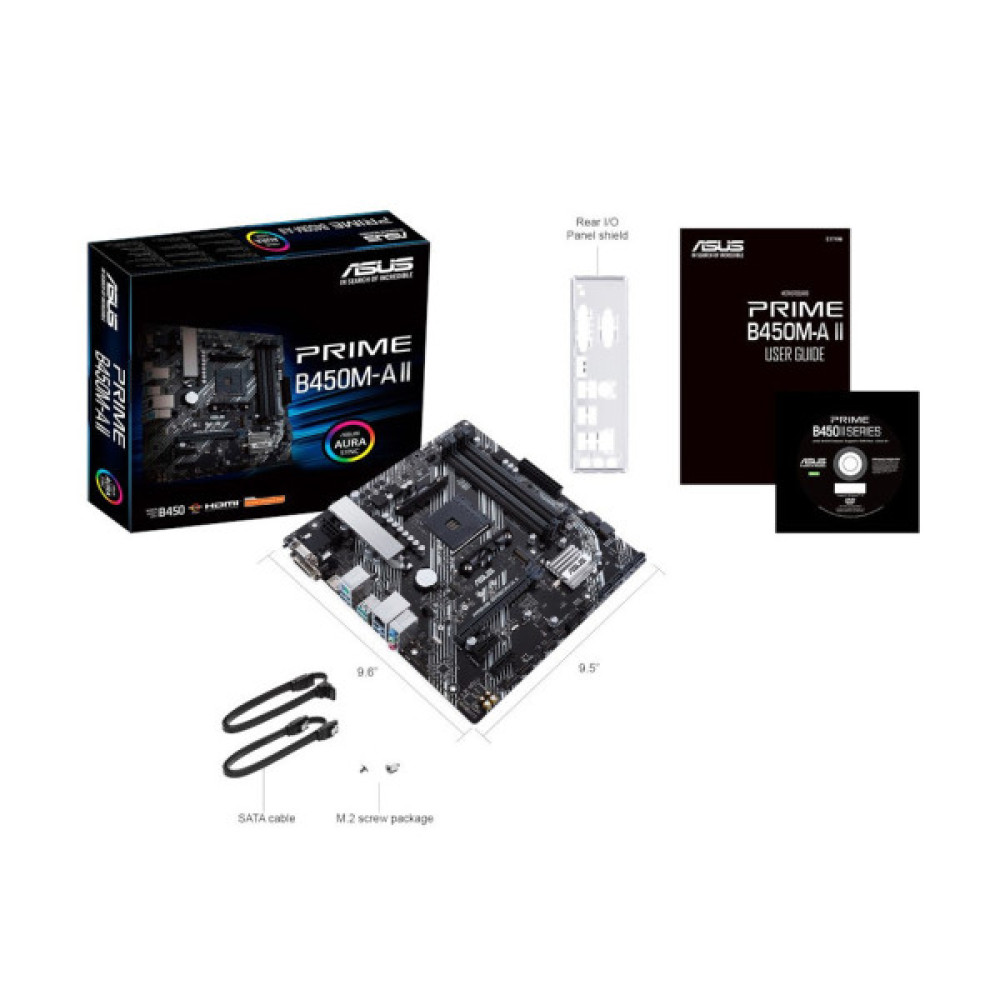 Материнська плата ASUS PRIME B450M-A II