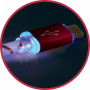 Дата кабель USB 2.0 AM to Micro 5P 1.0m RedLED backlight Defender (87556)