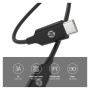 Дата кабель USB-C to USB-C 3.0m USB 3.1 PD 3A 60W HP (HP_DHC-TC107-3M)