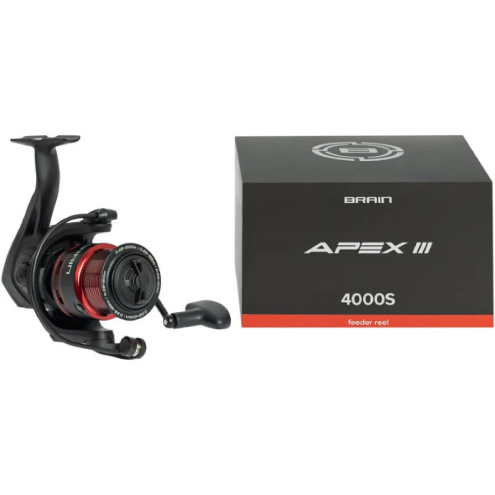 Котушка Brain Apex III Feeder 4000S 5+1BB 4.91 (1858.82.65)