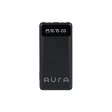 Батарея універсальна AURA NRG10 10000 mAh Black (PBANRG10B)
