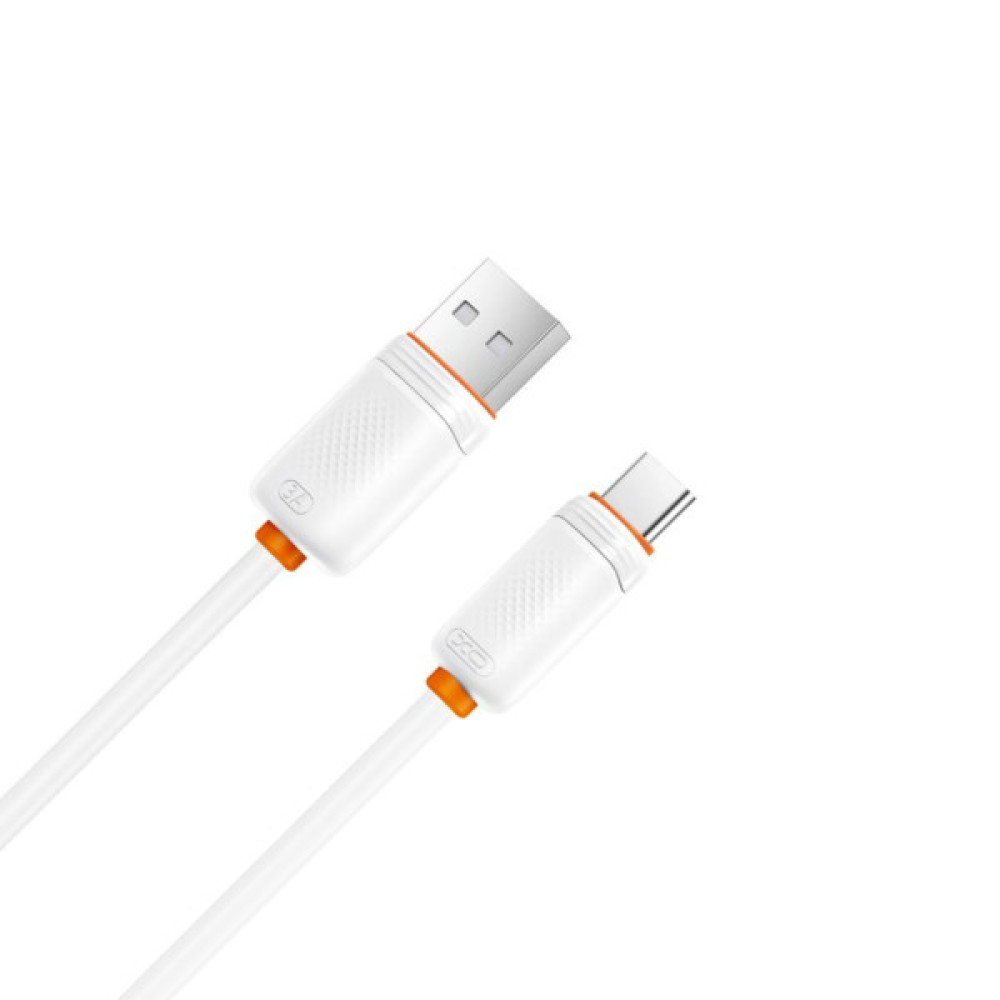 Дата кабель USB 2.0 AM to USB-C 1.0m 3A white XO (XO-CB-300UC-WH)