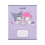 Зошит Kite Kuromi, 12 аркушів, коса лінія (HK25-235-2) Зошит Kite Kuromi, 12 аркушів, коса лінія (HK25-235-2)