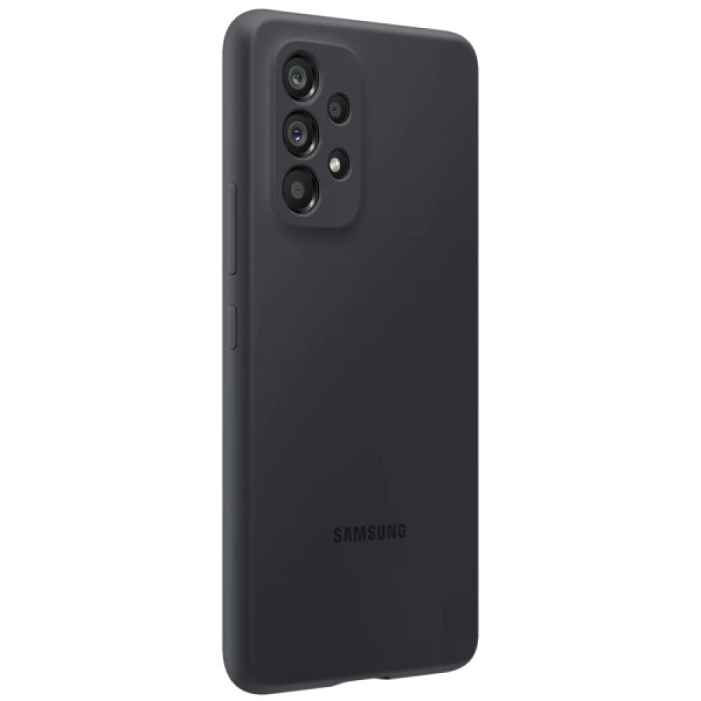 Чохол до мобільного телефона Samsung Silicone Cover Samsung Galaxy A53 EF-PA536TBEGRU Black (EF-PA536TBEGRU)