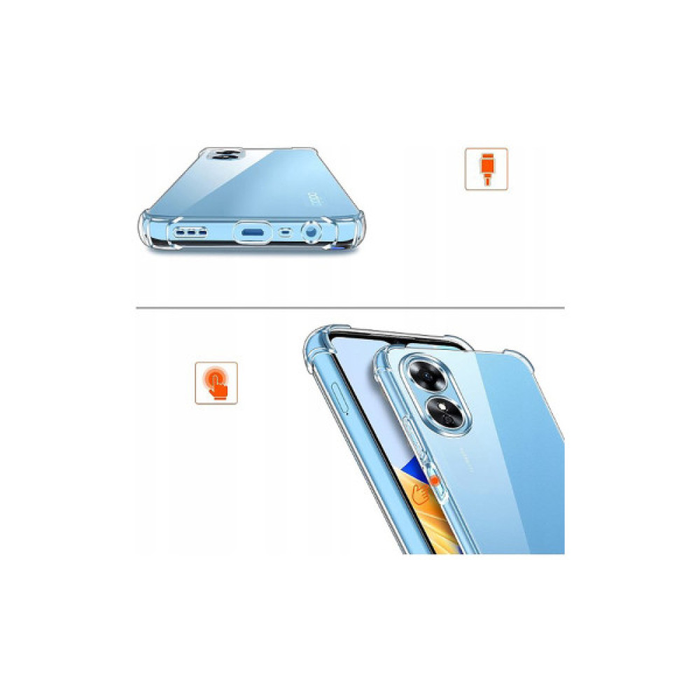 Чохол до мобільного телефона BeCover Anti-Shock Oppo A17 Clear (708894) Чохол до мобільного телефона BeCover Anti-Shock Oppo A17 Clear (708894)