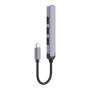 Концентратор ColorWay USB-C 4-в-1 USB2.0х3/USB3.0 (CW-HUB04) Концентратор ColorWay USB-C 4-в-1 USB2.0х3/USB3.0 (CW-HUB04)