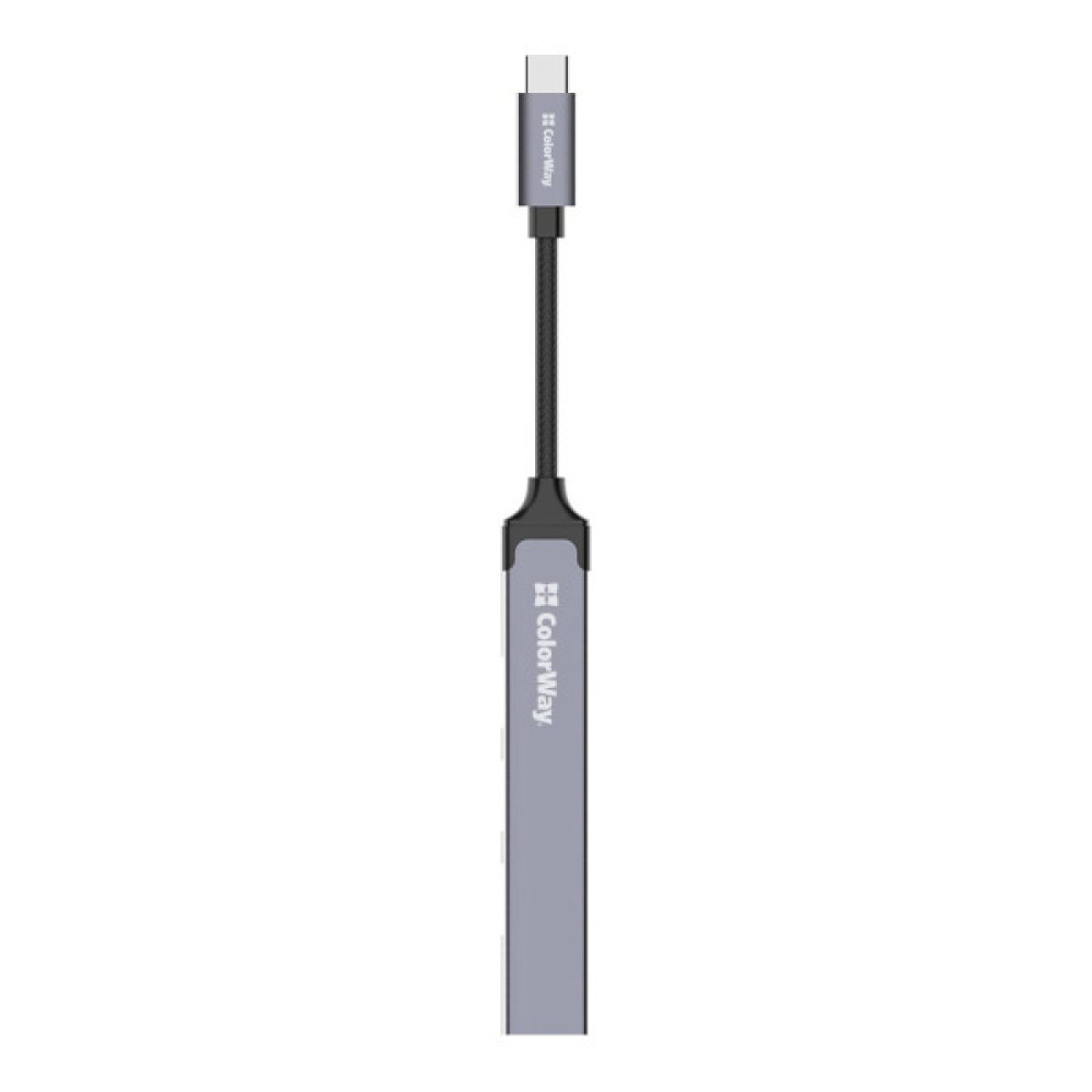 Концентратор ColorWay USB-C 4-в-1 USB2.0х3/USB3.0 (CW-HUB04)